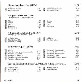 CD Benjamin Britten: Simple Symphony