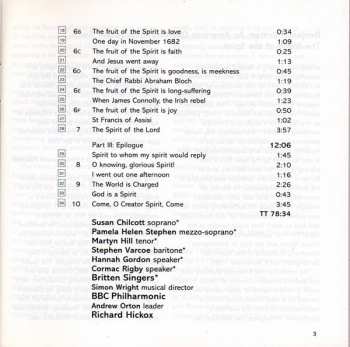 CD Benjamin Britten: The World Of The Spirit / King Arthur Suite / An American Overture