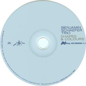 CD Benjamin Schaefer Trio: Shapes & Colours