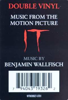 2LP Benjamin Wallfisch: IT (Original Motion Picture Soundtrack)