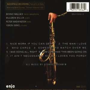 CD Bennie Wallace: Someone To Watch Over Me DIGI