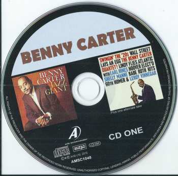 2CD Benny Carter: Four Classic Albums  Plus
