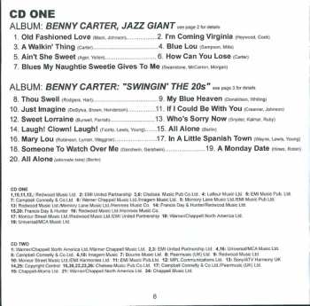 2CD Benny Carter: Four Classic Albums  Plus
