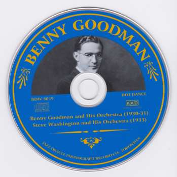 CD Benny Goodman And His Orchestra: Benny Goodman And His Orchestra (1930-1931)