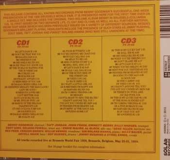 3CD Benny Goodman And His Orchestra: The Complete Benny In Brussels