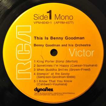 2LP Benny Goodman And His Orchestra: This Is Benny Goodman