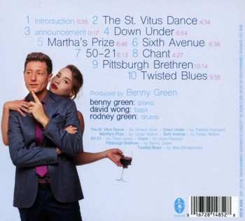 CD Benny Green: Happiness! Live At Kuumbwa