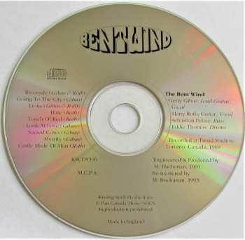 CD Bent Wind: Sussex