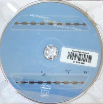 CD Benyamin Nuss: Mia Brentano's Hidden Sea (20 Songs For 2 Pianos)