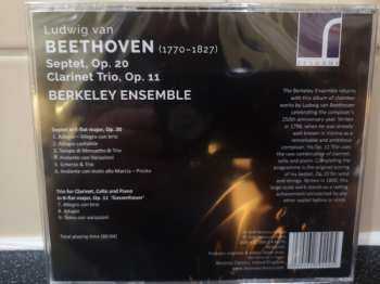 CD Berkeley Ensemble: Ludwig van Beethoven Septet, Op.20 Clarinet Trio, Op.11 Berkeley Ensemble