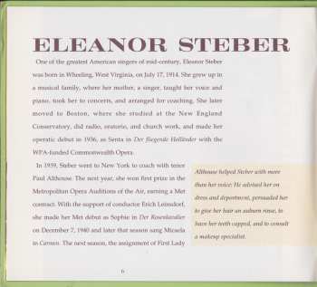 CD Johann Sebastian Bach: Eleanor Steber DIGI