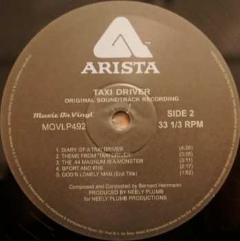 LP Bernard Herrmann: Taxi Driver (Original Soundtrack Recording)