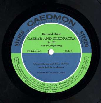 2LP/Dobozkészlet Max Adrian: Caesar And Cleopatra
