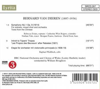 CD The BBC National Orchestra Of Wales: 'Chinese' Symphony