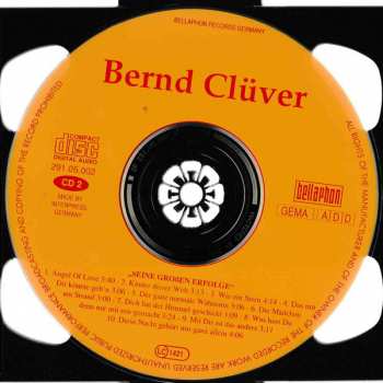 2CD Bernd Clüver: Seine Großen Erfolge