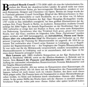 CD Bernhard Henrik Crusell: Hekas!