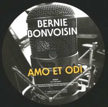 2LP Bernie Bonvoisin: Amo Et Odi 