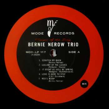 LP Bernie Nerow Trio: Bernie Nerow Trio