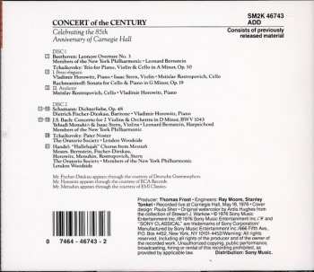 2CD/Dobozkészlet Dietrich Fischer-Dieskau: Concert Of The Century