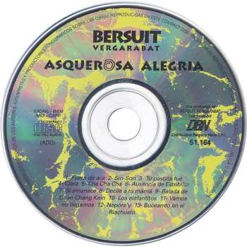 CD Bersuit Vergarabat: Asquerosa Alegría