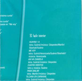 CD Bersuit Vergarabat: El Baile Interior