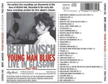 CD Bert Jansch: Young Man Blues - Live In Glasgow 1962 - 1964