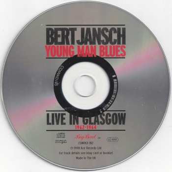 CD Bert Jansch: Young Man Blues - Live In Glasgow 1962 - 1964