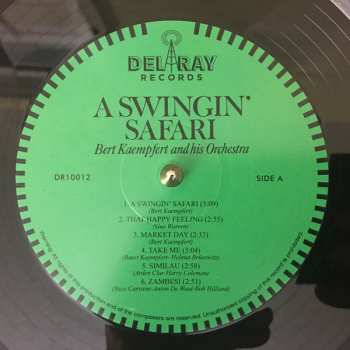 LP Bert Kaempfert & His Orchestra: A Swingin' Safari LTD