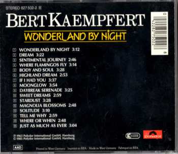 CD Bert Kaempfert: Wonderland By Night