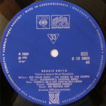 LP Bessie Smith: Bessie Smith