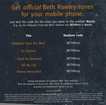 CD Beth Rowley: Little Dreamer