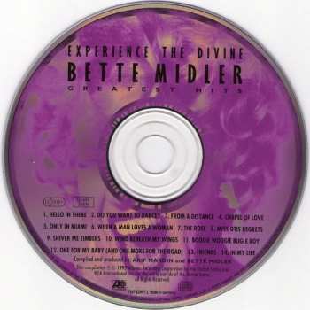 CD Bette Midler: Experience The Divine (Greatest Hits)