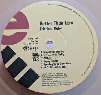 LP Better Than Ezra: Friction, Baby