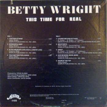CD Betty Wright: This Time For Real