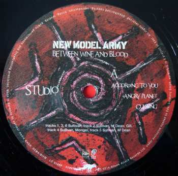 2LP New Model Army: Between Wine And Blood