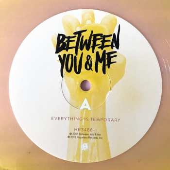 LP Between You And Me: Everything Is Temporary LTD | CLR
