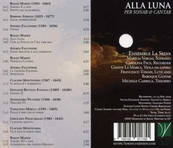 CD Claudio Monteverdi:  Alla Luna (Per Sonar & Cantar)