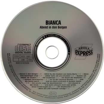 CD Bianca: Abend In Den Bergen