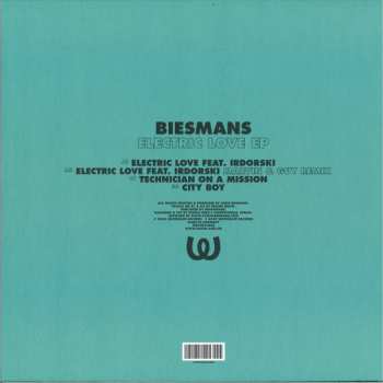 LP Joris Biesmans: Electric Love EP