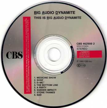 CD Big Audio Dynamite: This Is Big Audio Dynamite