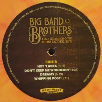 2LP Big Band Of Brothers: A Jazz Celebration Of The Allman Brothers Band