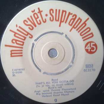 Album Olympic: That's All You Gotta Do / Orange Blossom Special