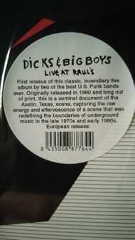 LP Dicks: Recorded Live At Raul's Club