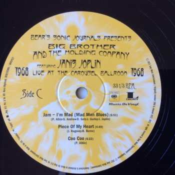 2LP Big Brother & The Holding Company: Live At The Carousel Ballroom 1968