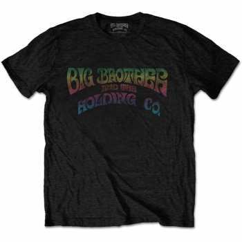Merch Big Brother & The Holding Company: Póló Vintage Logo Big Brother & The Holding Company 