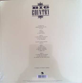 2LP Big Country: We’re Not In Kansas (The Live Bootleg Series 1993 - 1998) Volume Two LTD | CLR