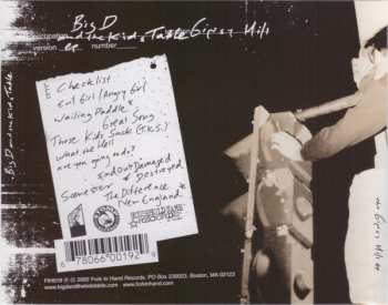 CD Big D And The Kids Table: The Gipsy Hill EP