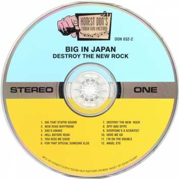 CD Big In Japan: Destroy The New Rock