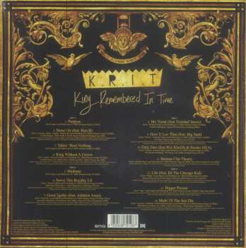 2LP Big K.R.I.T.: King Remembered In Time CLR