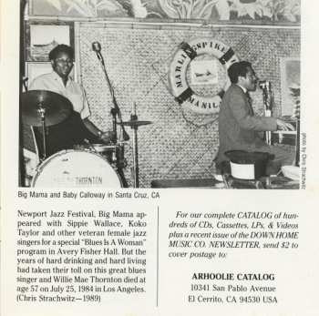 CD Big Mama Thornton: Ball 'N' Chain